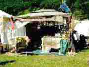 die Hexen vom Drachenhügel auf dem Mittelaltermarkt in Lorhaupten